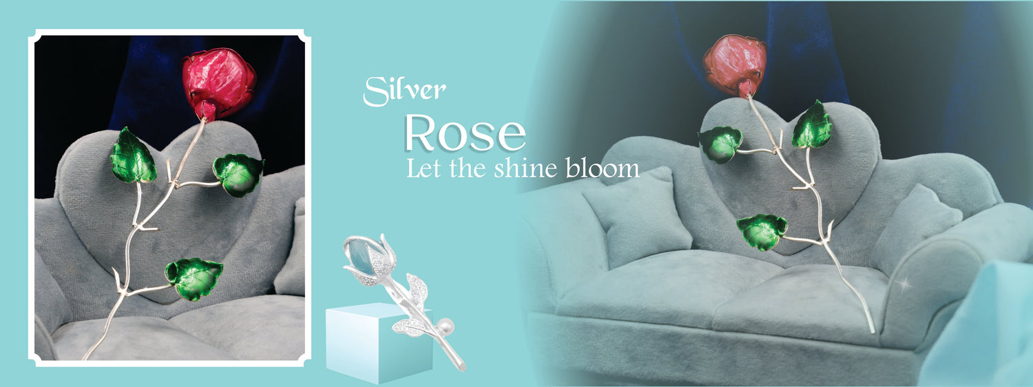 Silver rose