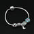 Silver Supple Solitaire Bracelet