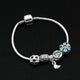 Silver Supple Solitaire Bracelet