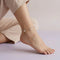 Celestial Star Pearl Silver Anklet for Women