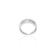 Silver Gorgeous Shiny Minimal Gems Ring