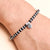 Elegant silver bracelet made with finely crafted silver beads for a timeless look