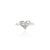 Sterling Silver 'Passionate' Heart Design Ring