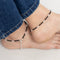 Classic Nazariya Bead Silver Anklet