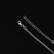 Silver Thin Simple Design Chain for Boys