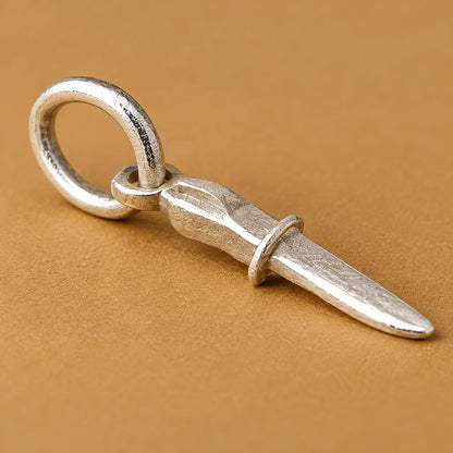Silver Knife(Chaku) Pendant