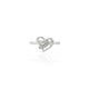 Silver Sterling Heart Shape Ring