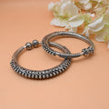 Silver Kada Payal with Attractive Traditional Style
