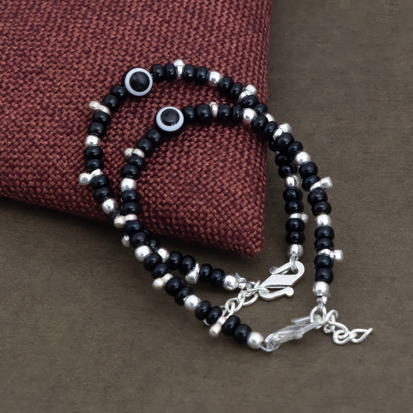 SafeSteps Baby Black Evil Eye Bracelet