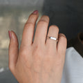 Heartfelt Rays Silver Projection Ring