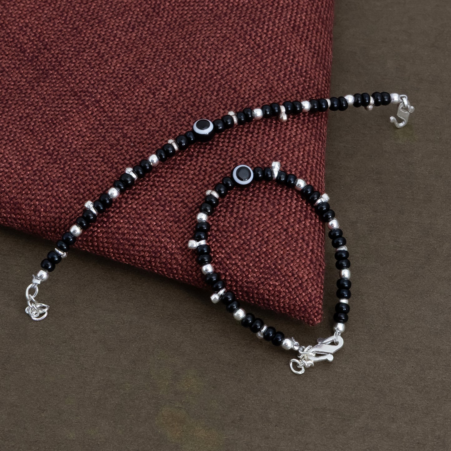SafeSteps Baby Black Evil Eye Bracelet