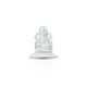 Silver Lord Ganesha Idol For Worship, Homedecor or Gift Purpose