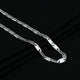 Stylish Sterling Silver Interlink Chain For Boys