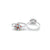 925 Silver Charming Stone Toe Rings