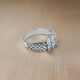 Sterling Silver Cubic Zirconia Ring