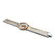 Gold Plated Wave Design George V Silver Watch