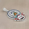 Sterling Silver Khatu Shyamji Pendant