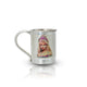 Delightful Silver Mug with Colorful Princess Print