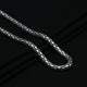 Sterling Silver Solid Wheat Chain For Boys