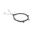 Sterling Silver and Black Beads with Ghungroo Anklet for Girls