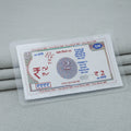 Pure Silver Plated 2 Rupee Note