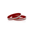 "Beautifully designed silver bangle set for women, offering an elegant and timeless accessory to complement any outfit.