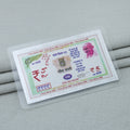 Pure Silver Plated 5 Rupee Note