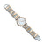 Multiple White Stones Designer Silver Watch