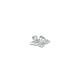 Silver Small CZ Stones Butterfly Design Pendant