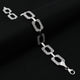 Silver Sterling Linked Men's Bracelet