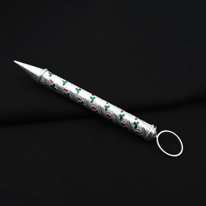 Silver Holi Pichkari for Colorful Celebrations