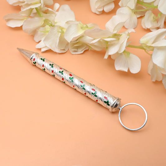 Silver Holi Pichkari for Colorful Celebrations