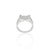 Silver Voguish Glance Menz Ring