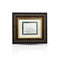 Shree Ram Mandir Ayodhya Silver Frame with Wooden Border