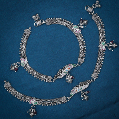 Elegant anklets with nostalgic tinkling bell accents.