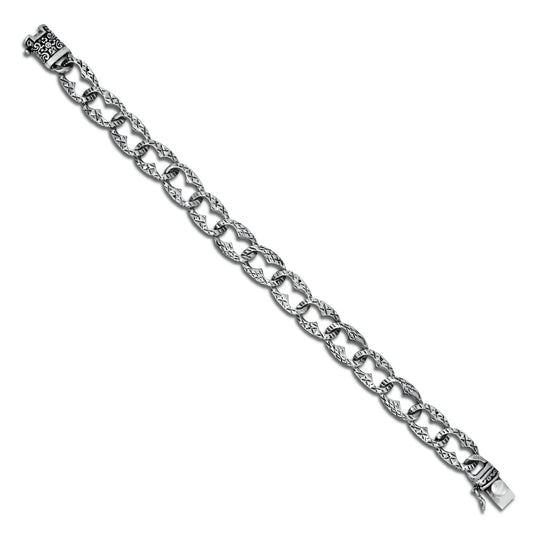 925 Sterling Silver Chain Bracelet 