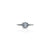 Sterling Silver Minimalist Cubic Zirconia Solitaire Ring for Women