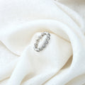 Silver Ring in Link Design
