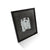 Silver Sita Ram Photo Frame with LED Light