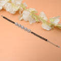 Silver Mangalsutra Pattern Bracelet for Girls – Elegant and Stylish Women's Jewelry