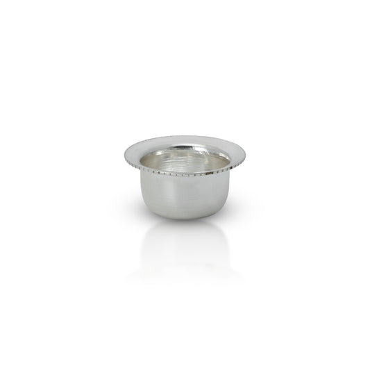 Exquisite silver bowl, perfect for home decor or elegant dining settings.