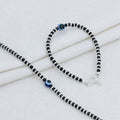 Evil Eye Protection Silver Bracelet for Babies