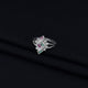 925 Sterling Silver Gemstones Ring (3)