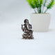 Lavish Oxidised 925 Silver Ganesh Idol (Murti)