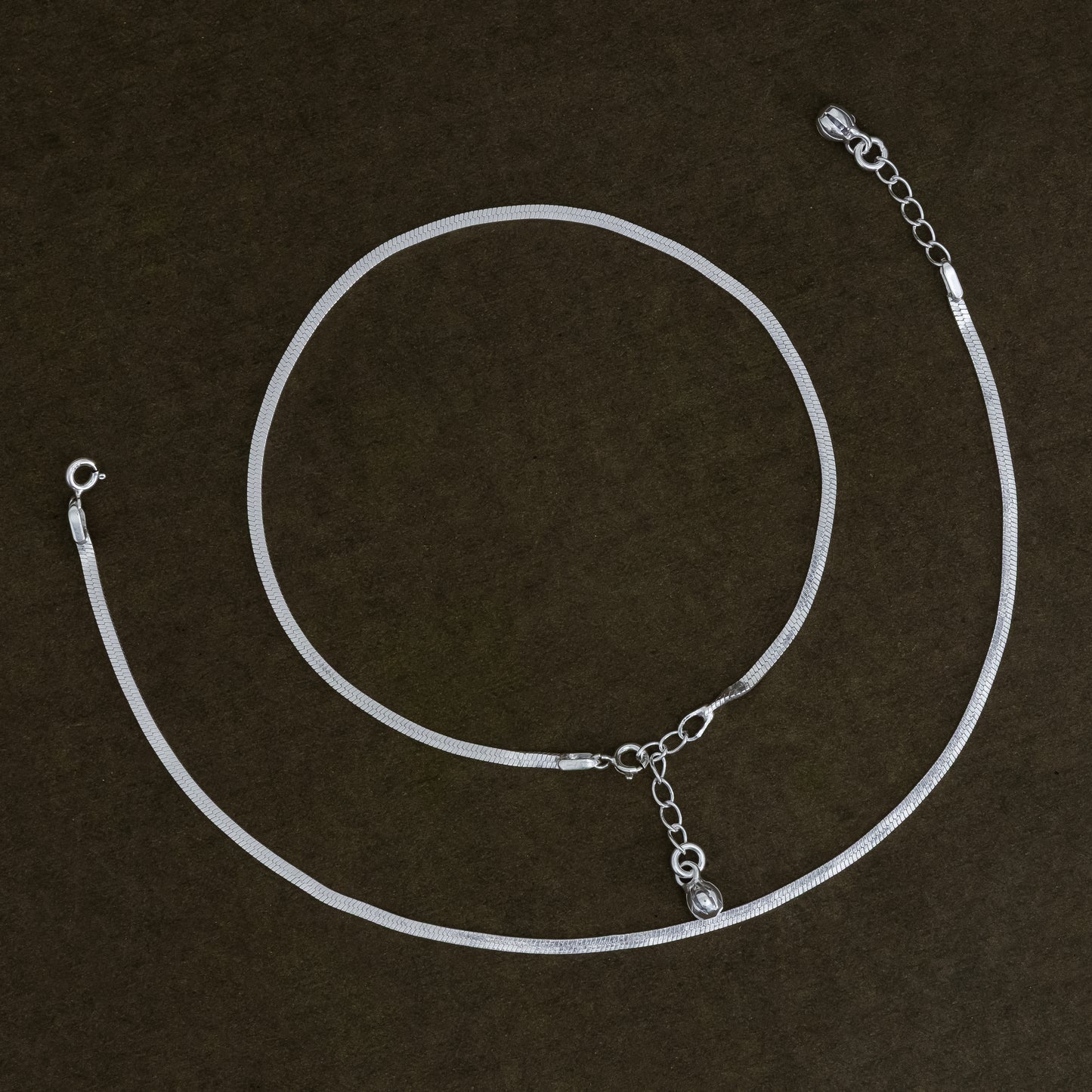 Stylish Silver Chain Payal For Girls