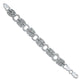 Sterling Silver Chain Interconnect Bracelet (1)