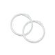 Silver Center Silver Beads with Classic Design Kada for Baby