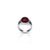 Sterling Silver “The Blood Moon” Red Gemstone Ring for Boys