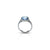 Sterling Silver "Protonic Burst" Ring for Girls