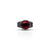 Sterling Silver “The Blood Moon” Red Gemstone Ring for Boys